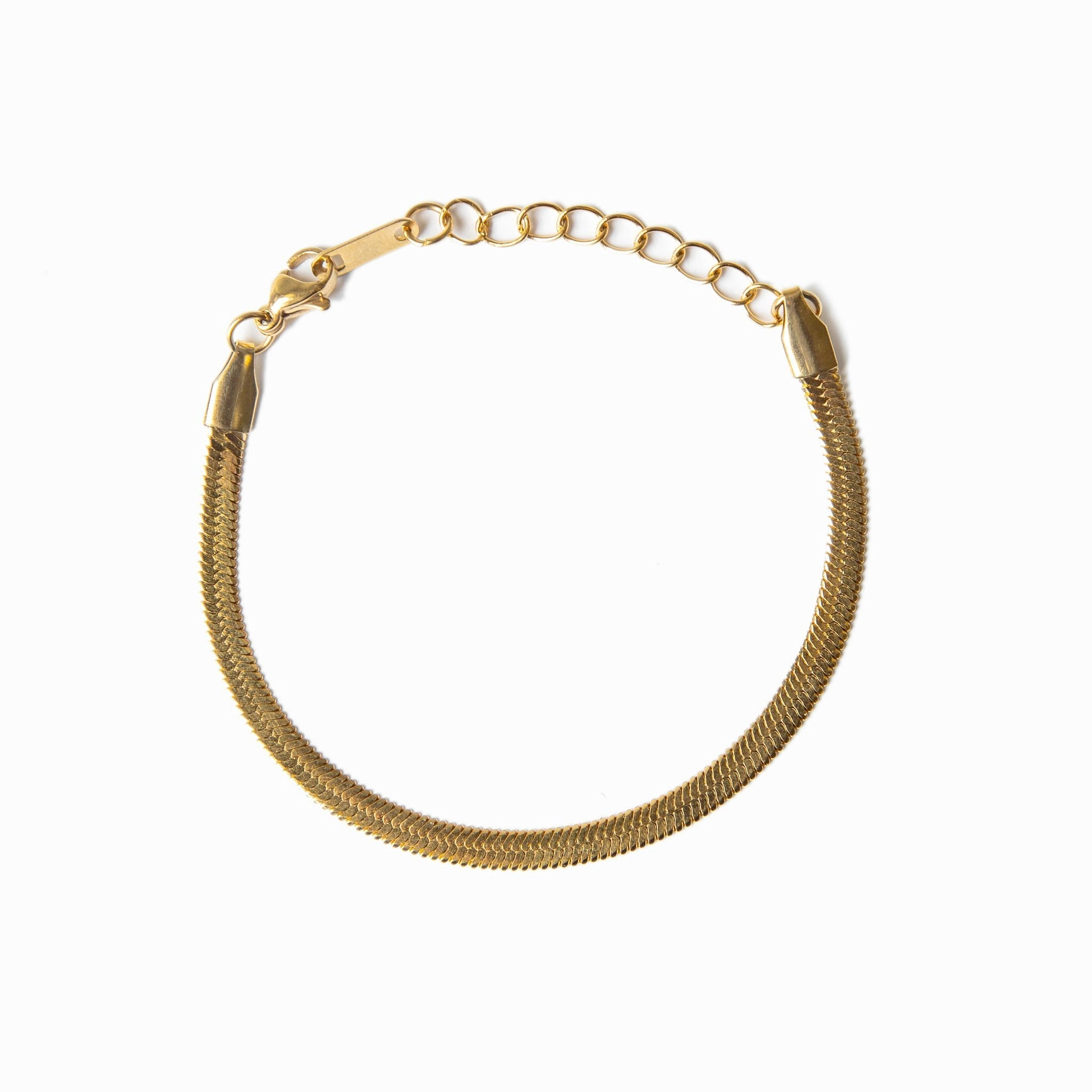 Livia – Pulsera de serpiente dorada elegante