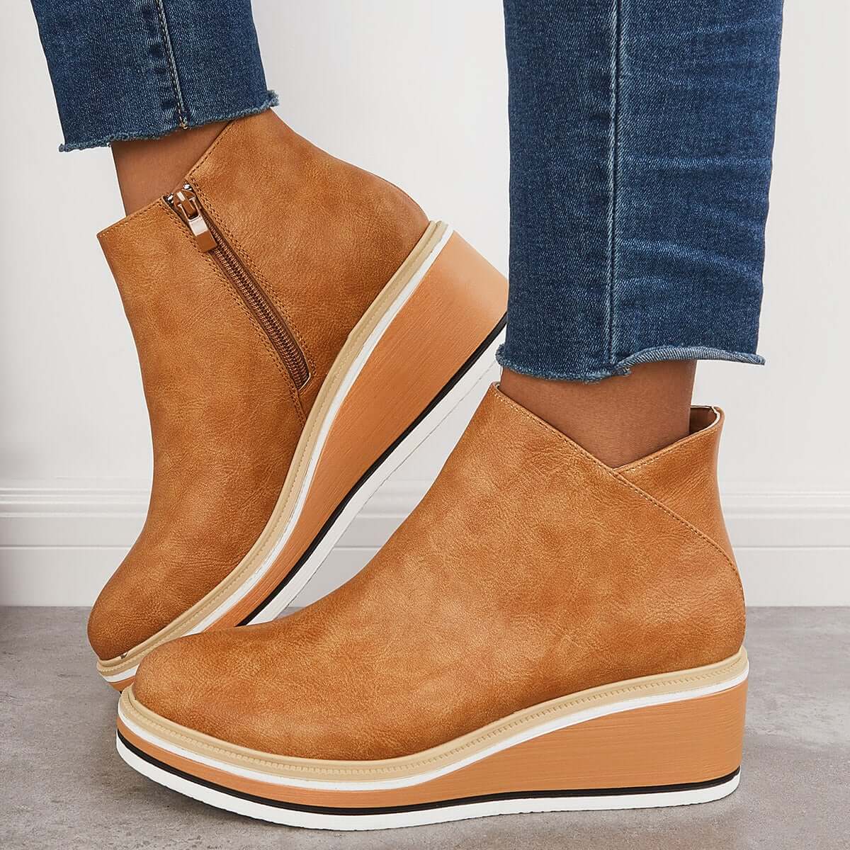 Nikkole - Botas casuales elegantes para mujer