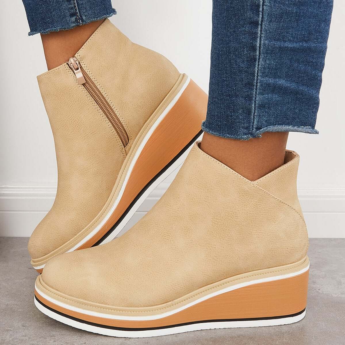 Nikkole - Botas casuales elegantes para mujer