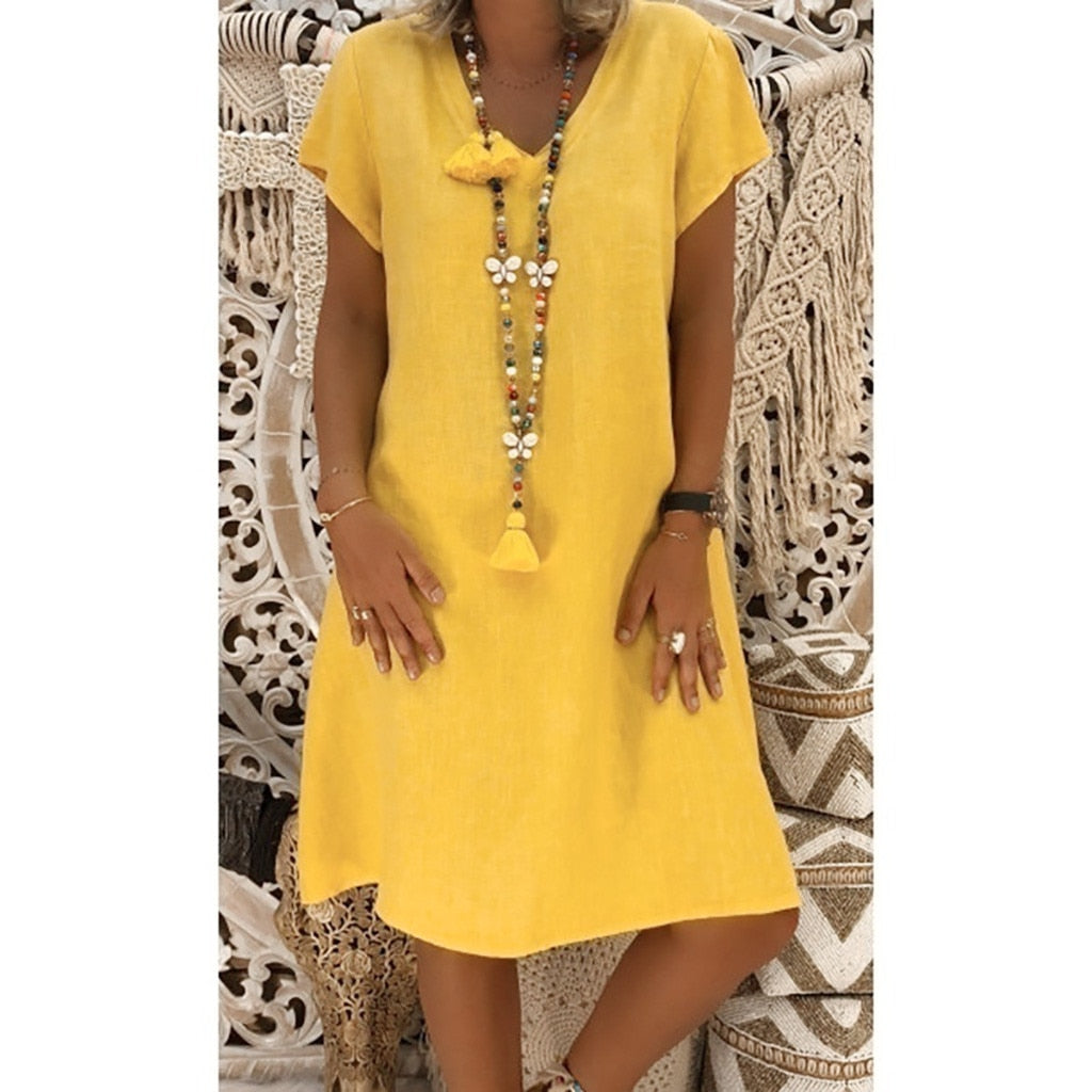 Felicia - Vestido casual y holgado para mujer