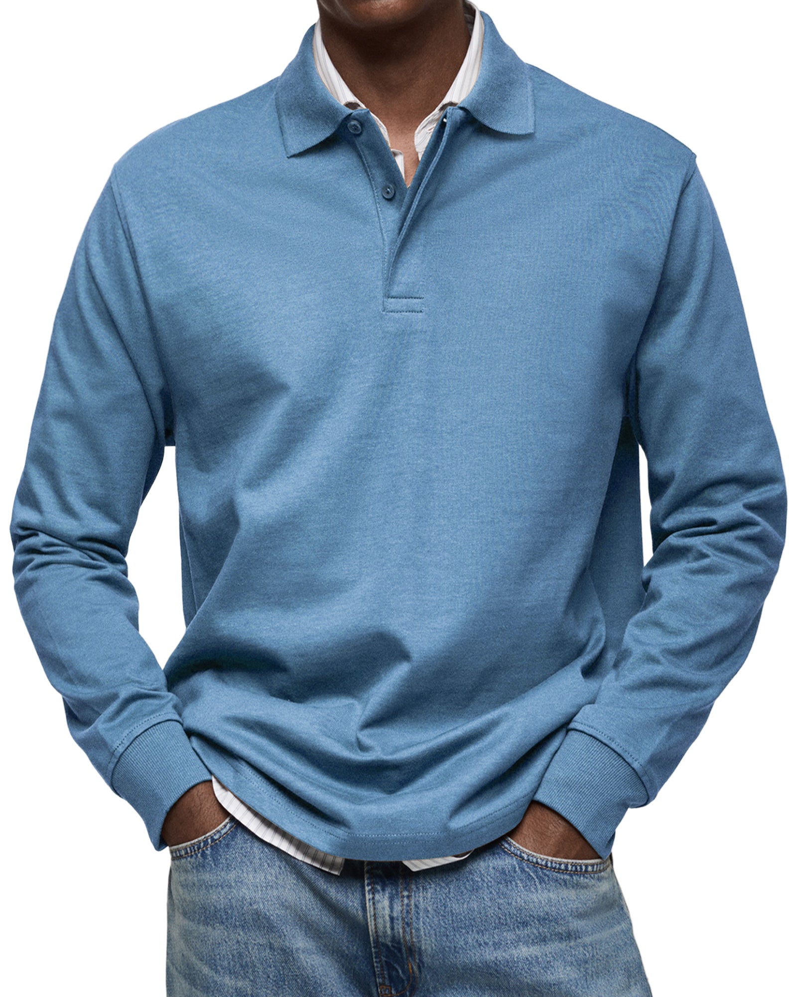 Oliver - Camiseta polo de manga larga