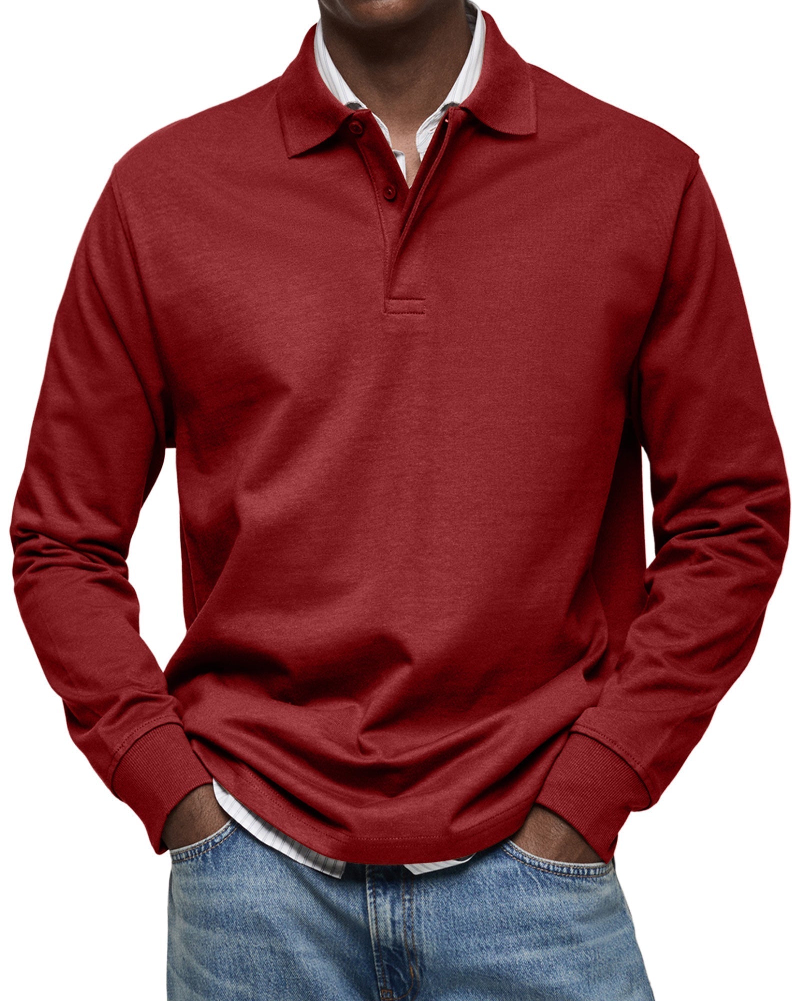 Oliver - Camiseta polo de manga larga
