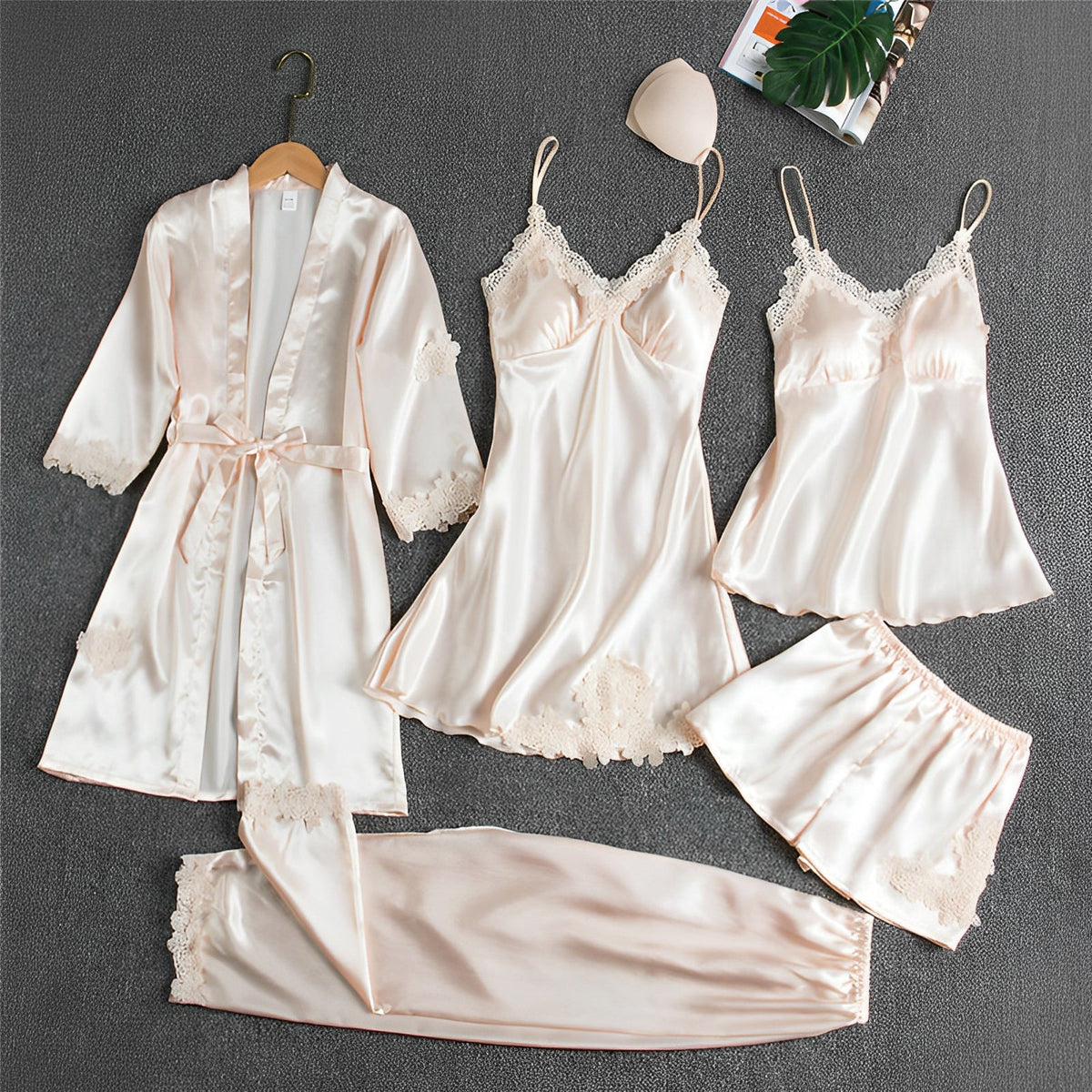 Roxy – Conjunto de pijama elegante y seductor para mujeres