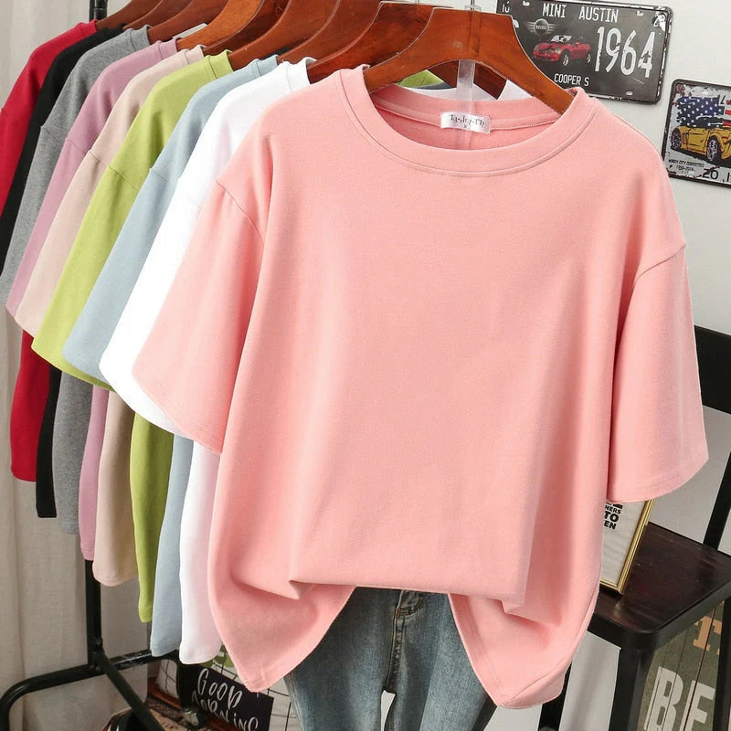 Arabella - Camiseta cómoda de corte holgado