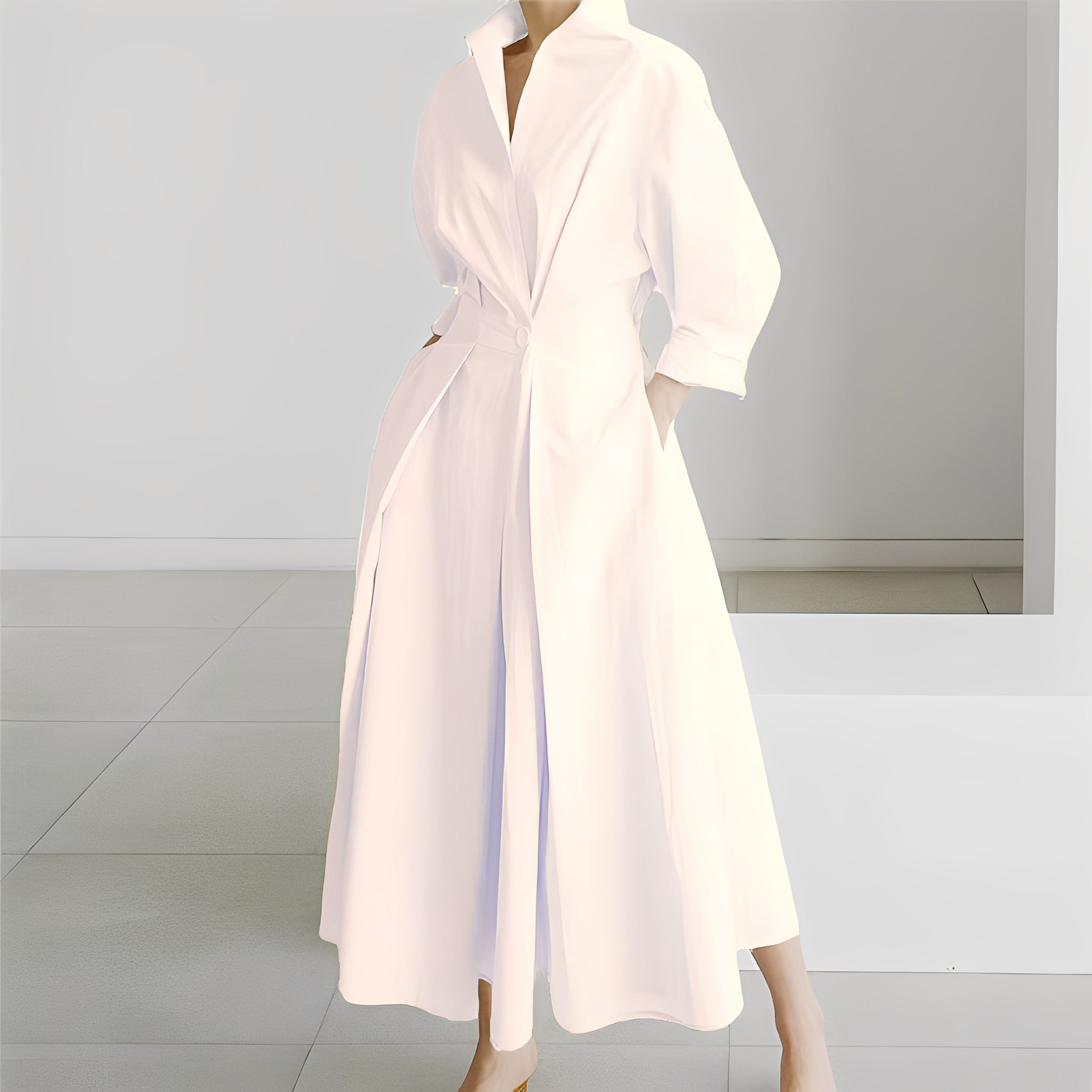 Lavina - Vestido cómodo de corte suelto
