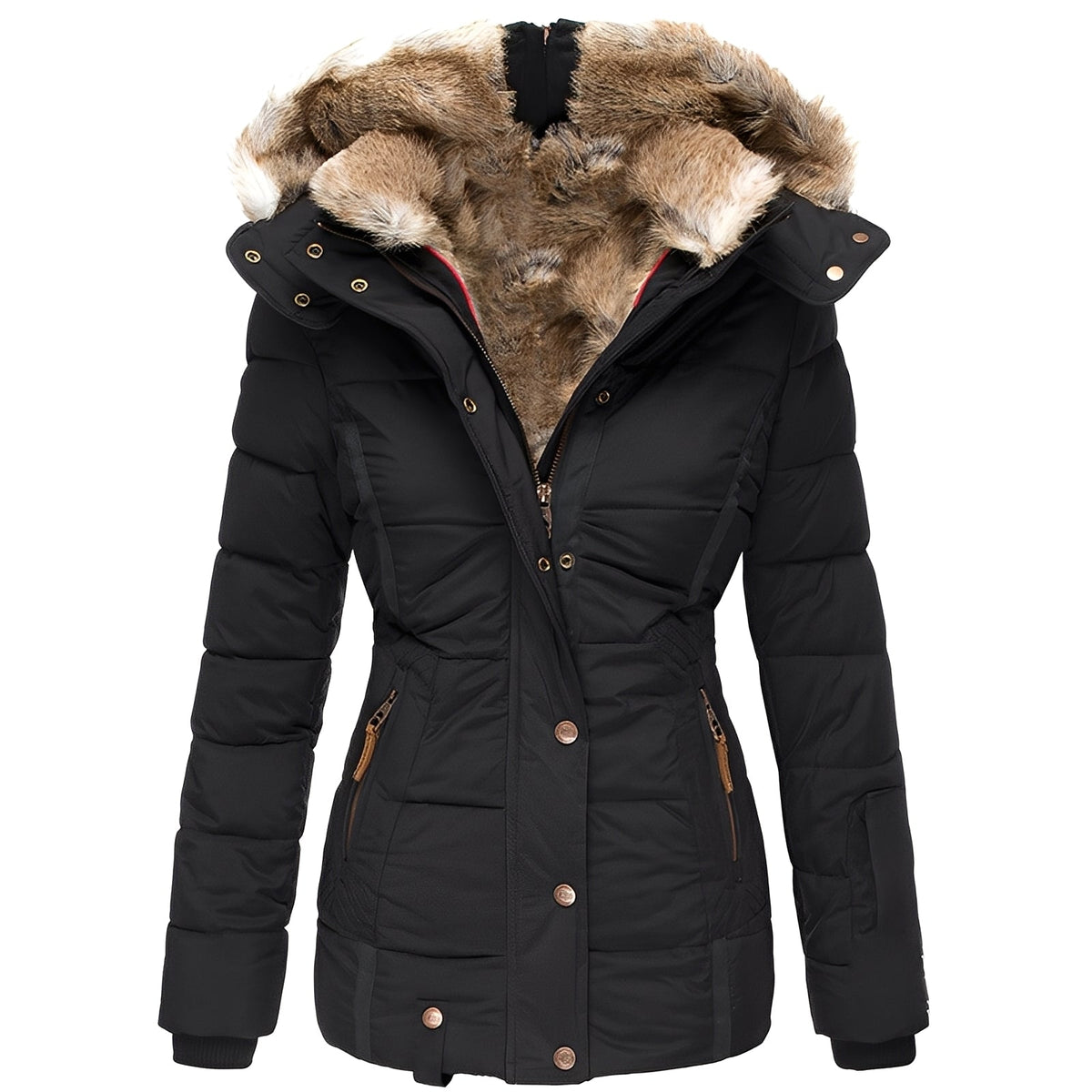 Romilly - Chaqueta estilosa y cálida con capucha