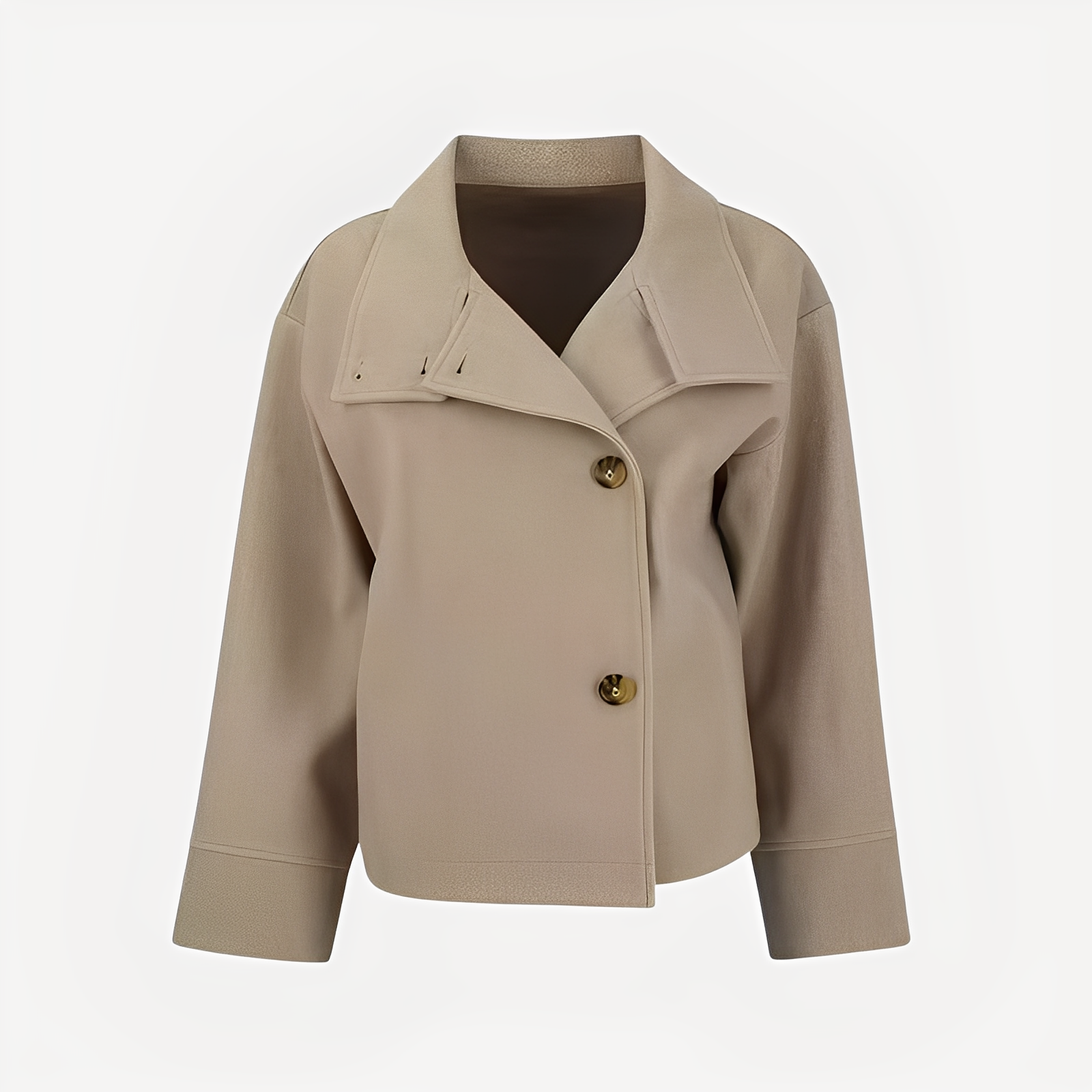 Carolyn - Abrigo elegante para mujeres con cierre único