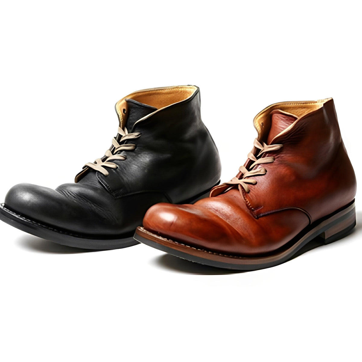 Roscoe - Zapatos clásicos para hombre con caña redonda