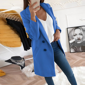Chantal - Abrigo de invierno largo elegante para mujeres