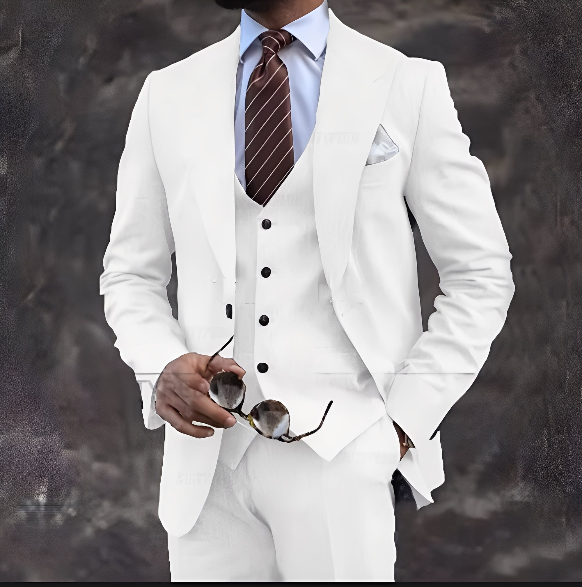 Elwyn - Traje elegante de tres piezas