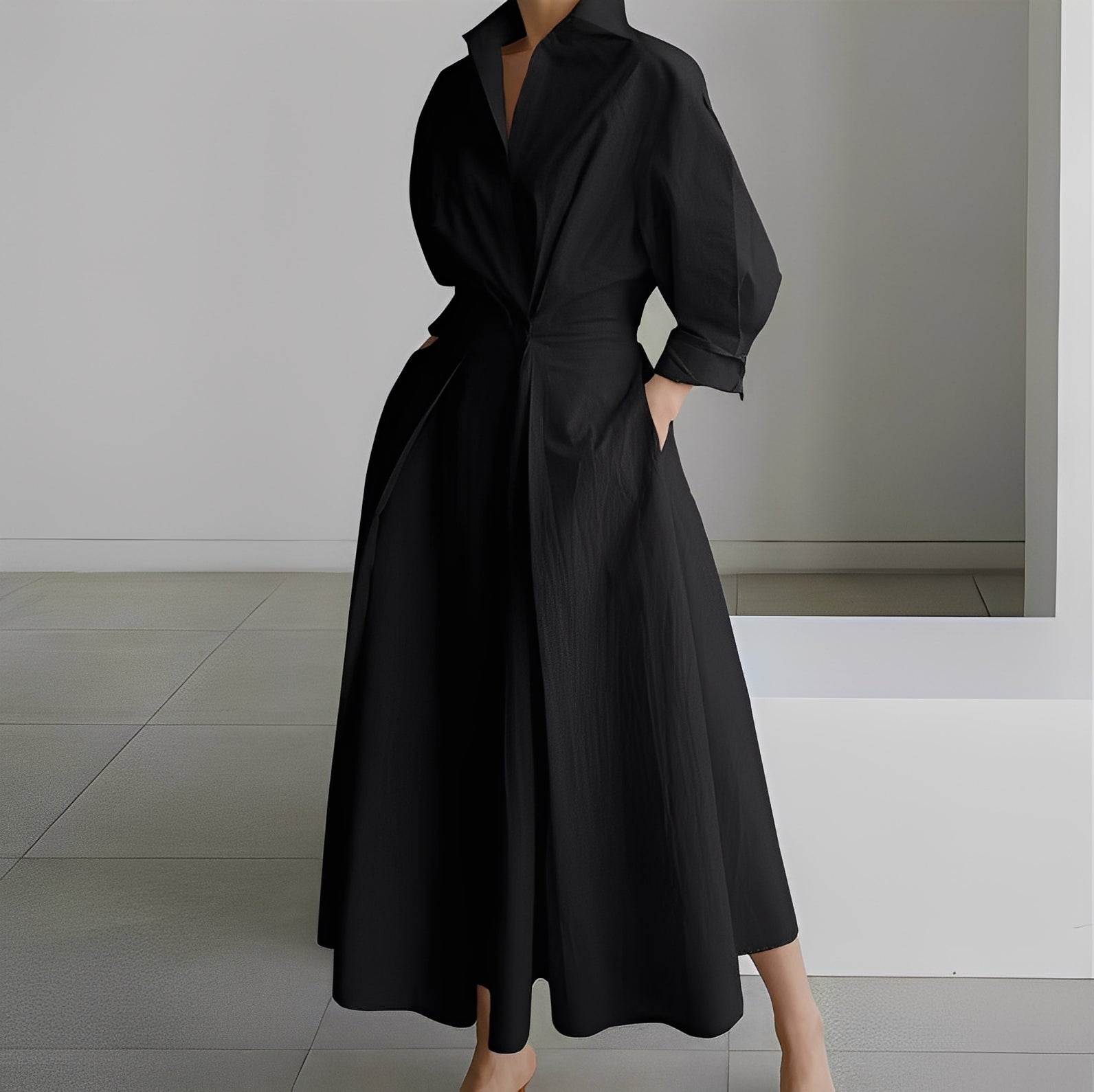 Lavina - Vestido cómodo de corte suelto