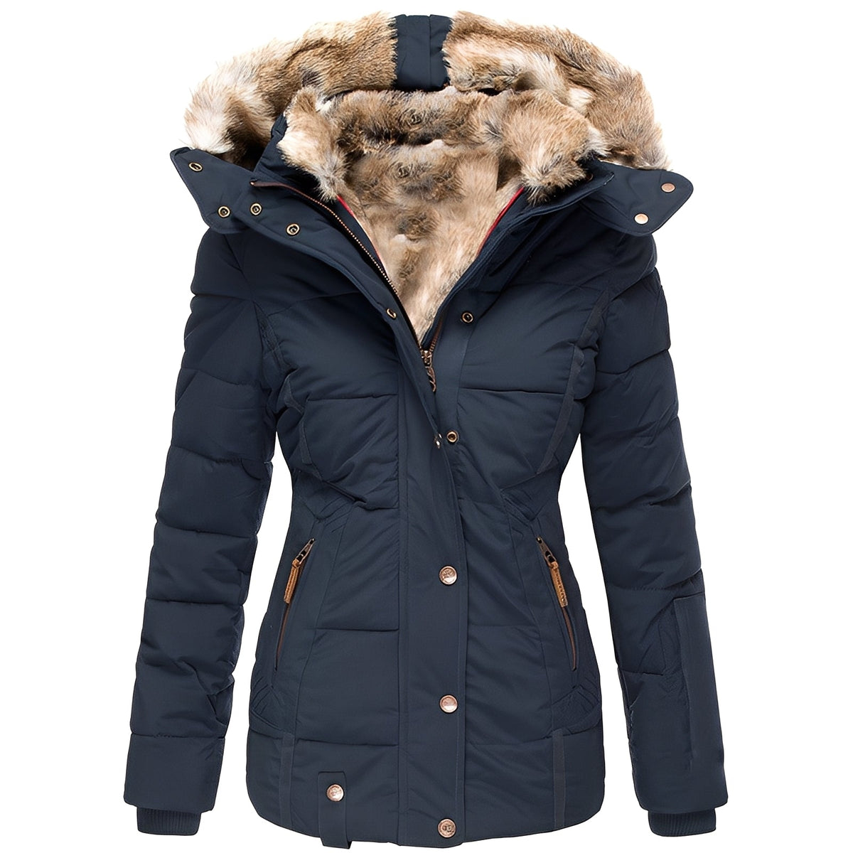 Romilly - Chaqueta estilosa y cálida con capucha