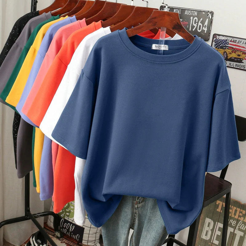 Arabella - Camiseta cómoda de corte holgado