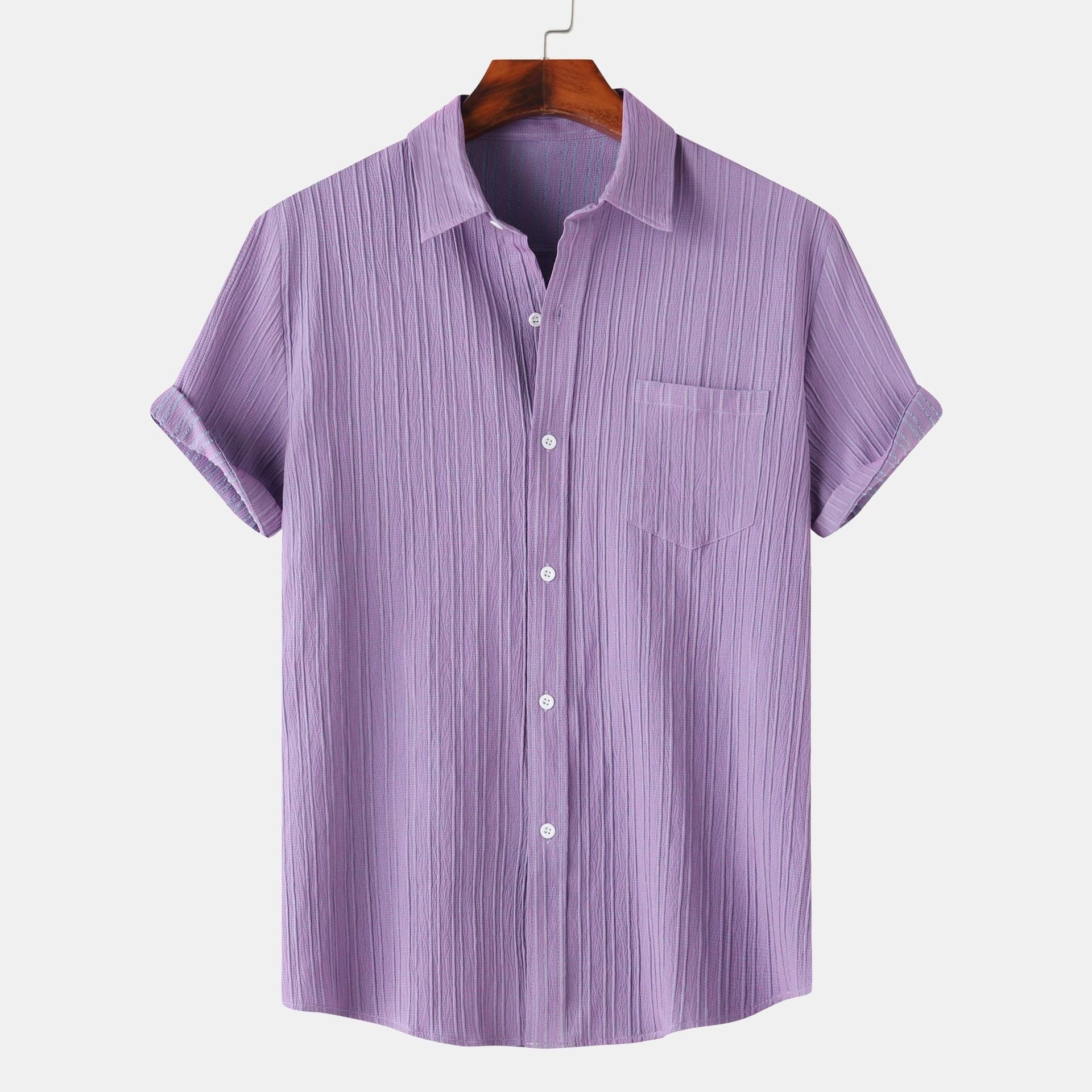 Jakub - Camisa Casual de Manga Corta