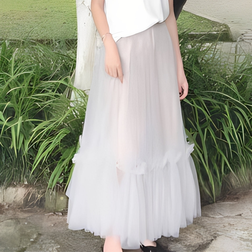 Madeline - Elegante falda con volantes para mujeres