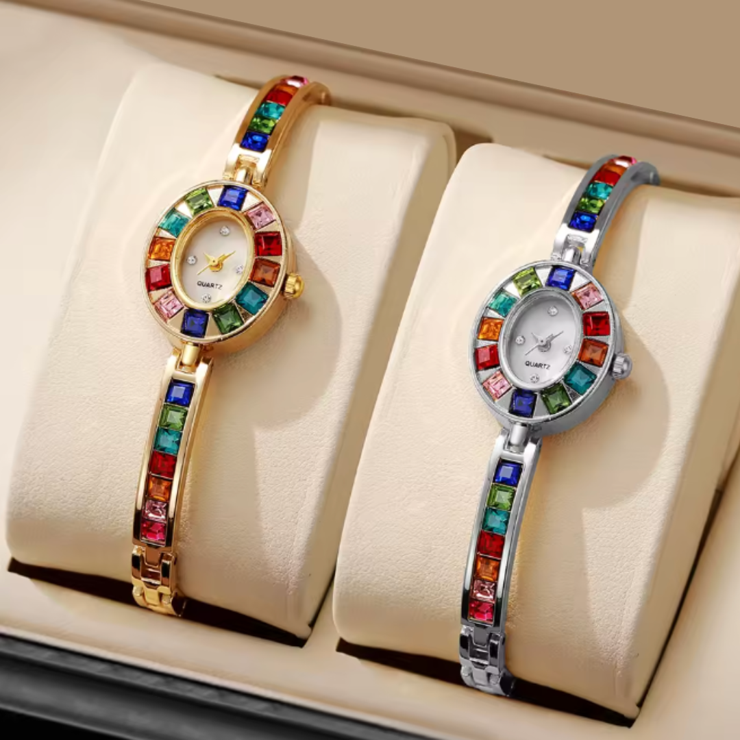 Rayna – Reloj Brillo Solar y Luneta Prismática