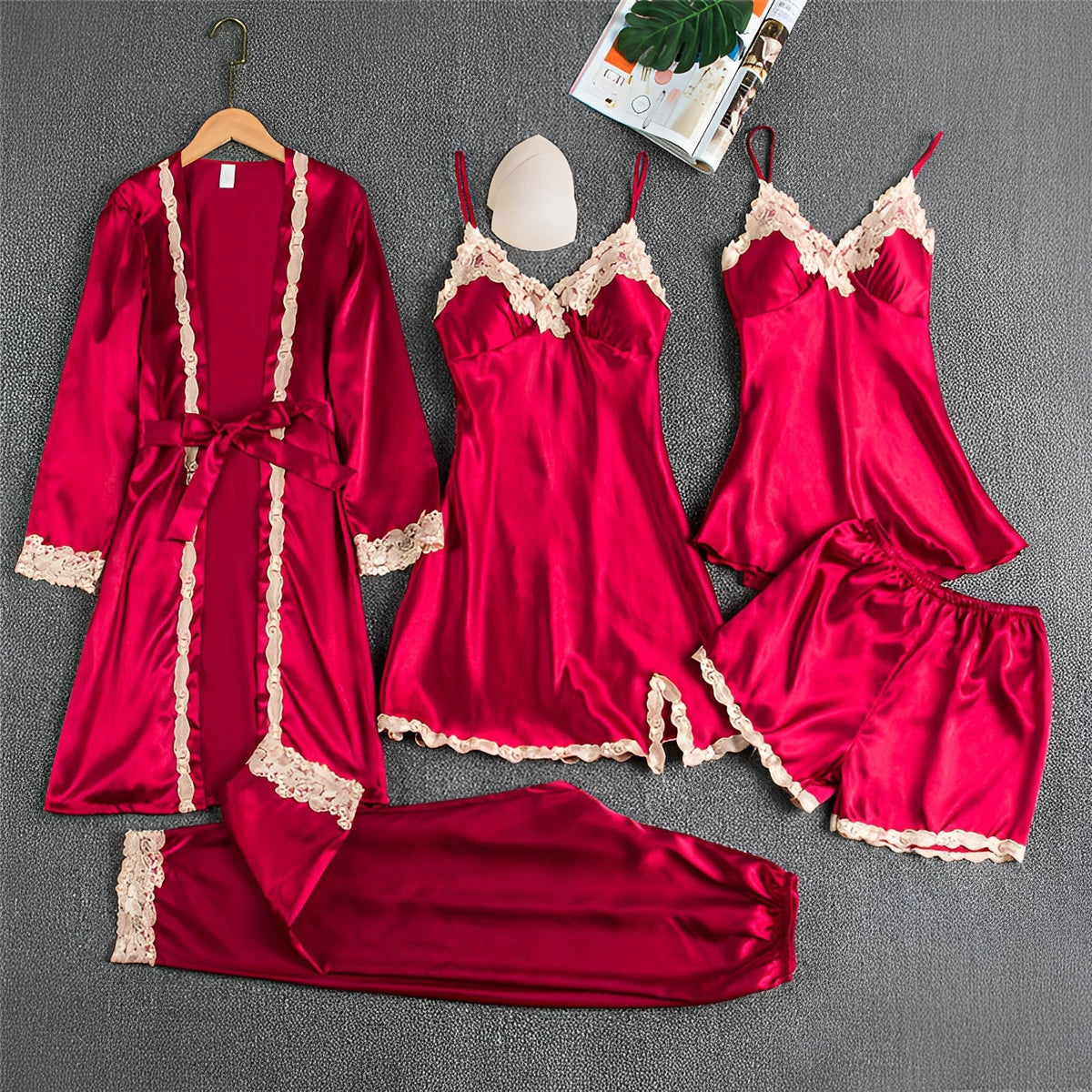 Roxy – Conjunto de pijama elegante y seductor para mujeres