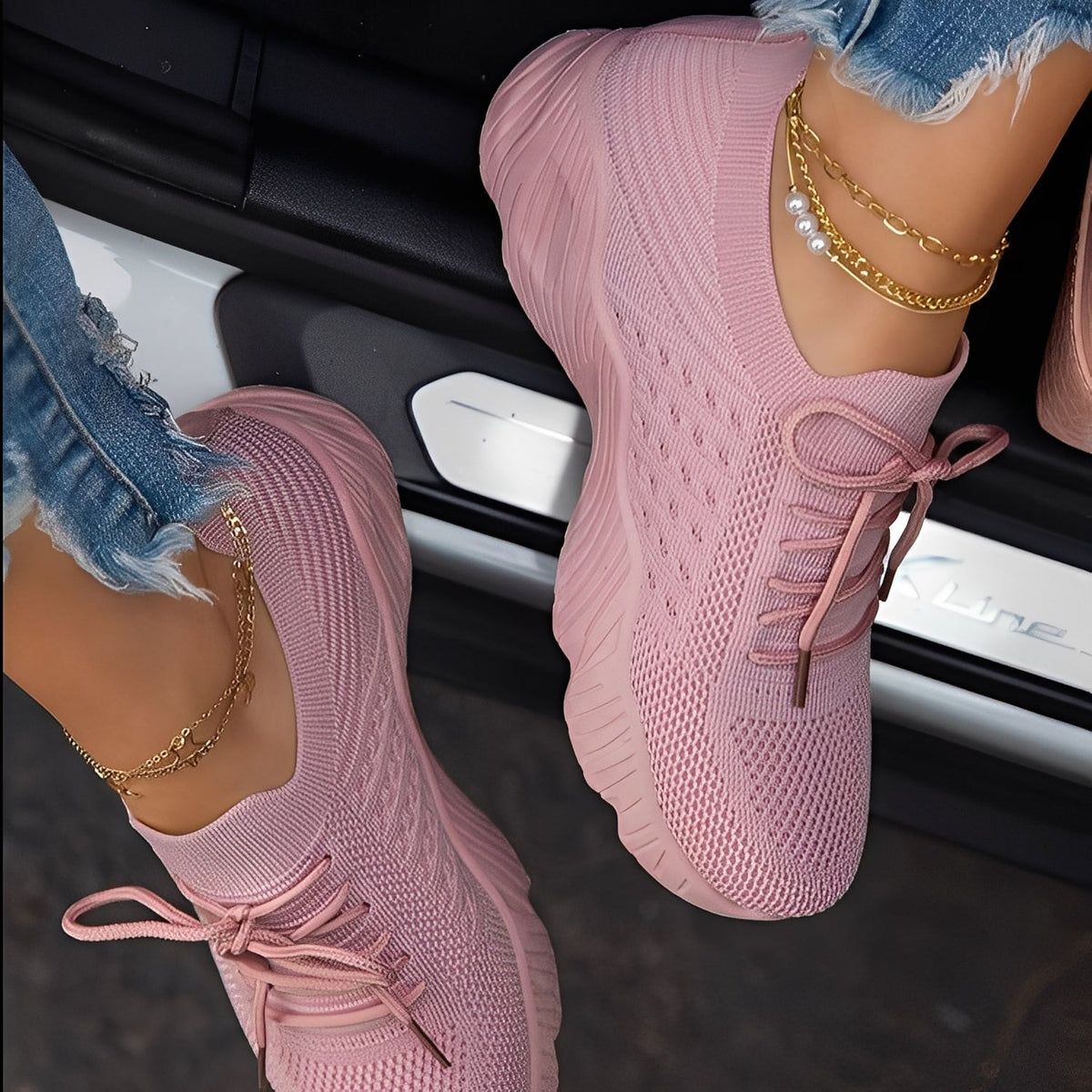 Axelle - Zapatillas elegantes y transpirables