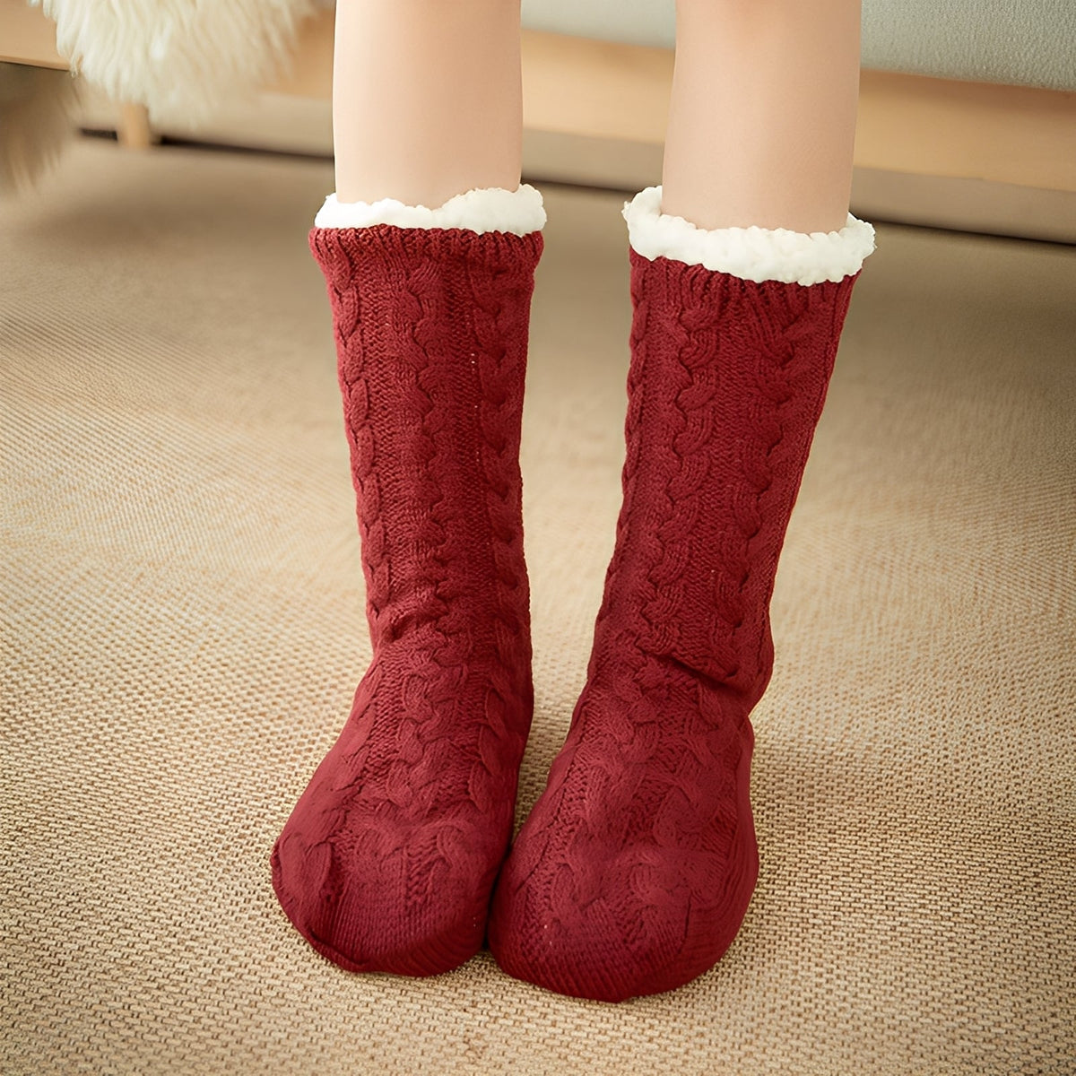 Jessica - Calcetines de Invierno Cálidos para Mujer