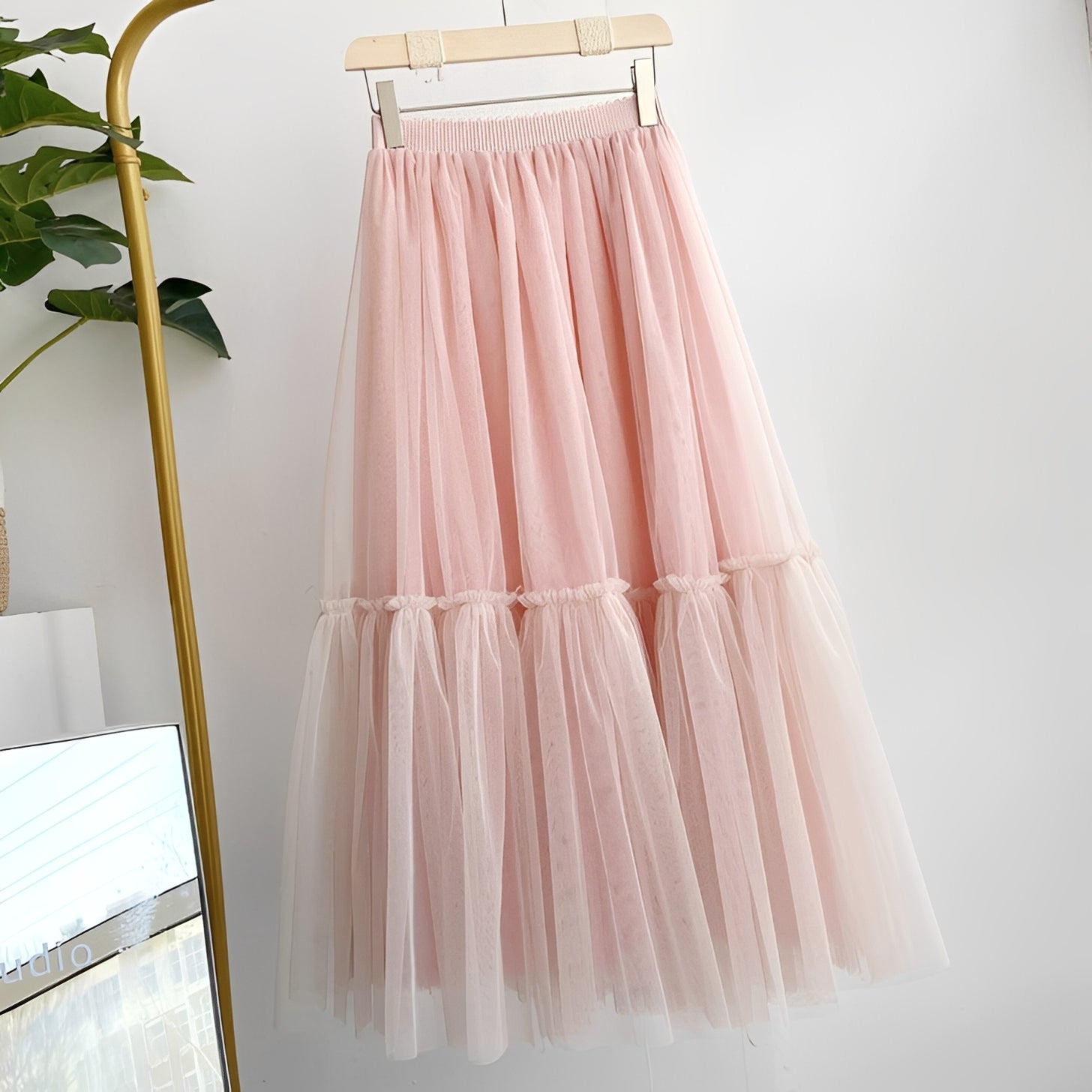 Madeline - Elegante falda con volantes para mujeres