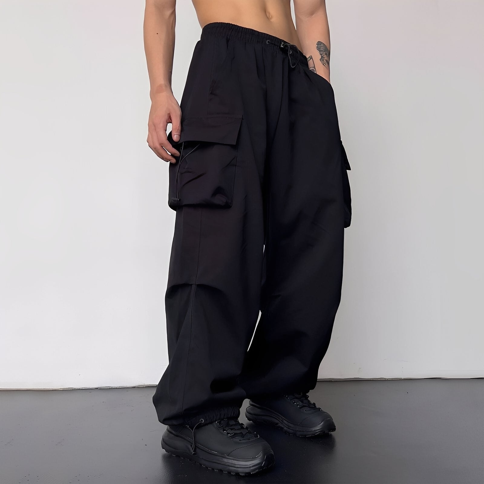 Kaleb - Pantalones cargo estilosos de corte suelto