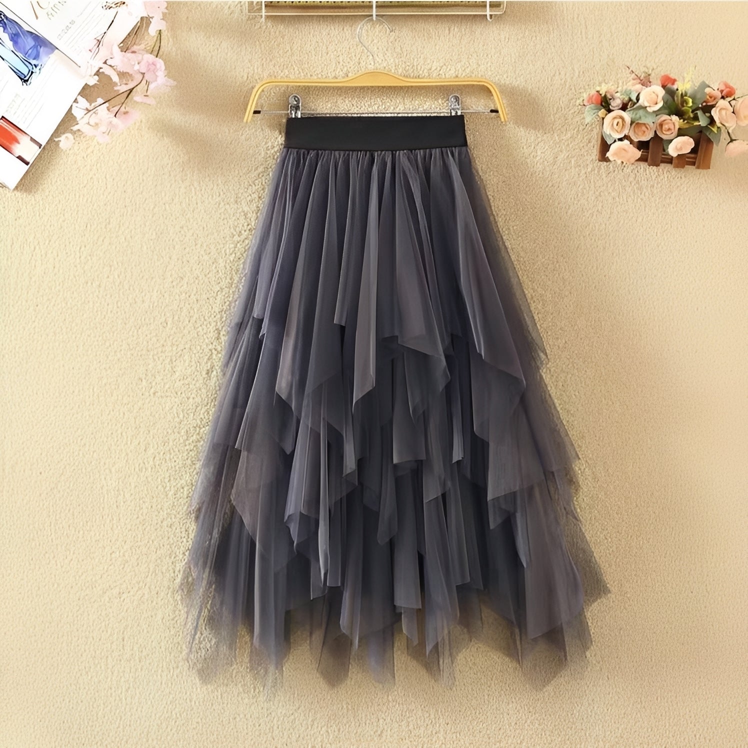 Rosie - Elegante falda asimétrica para mujeres