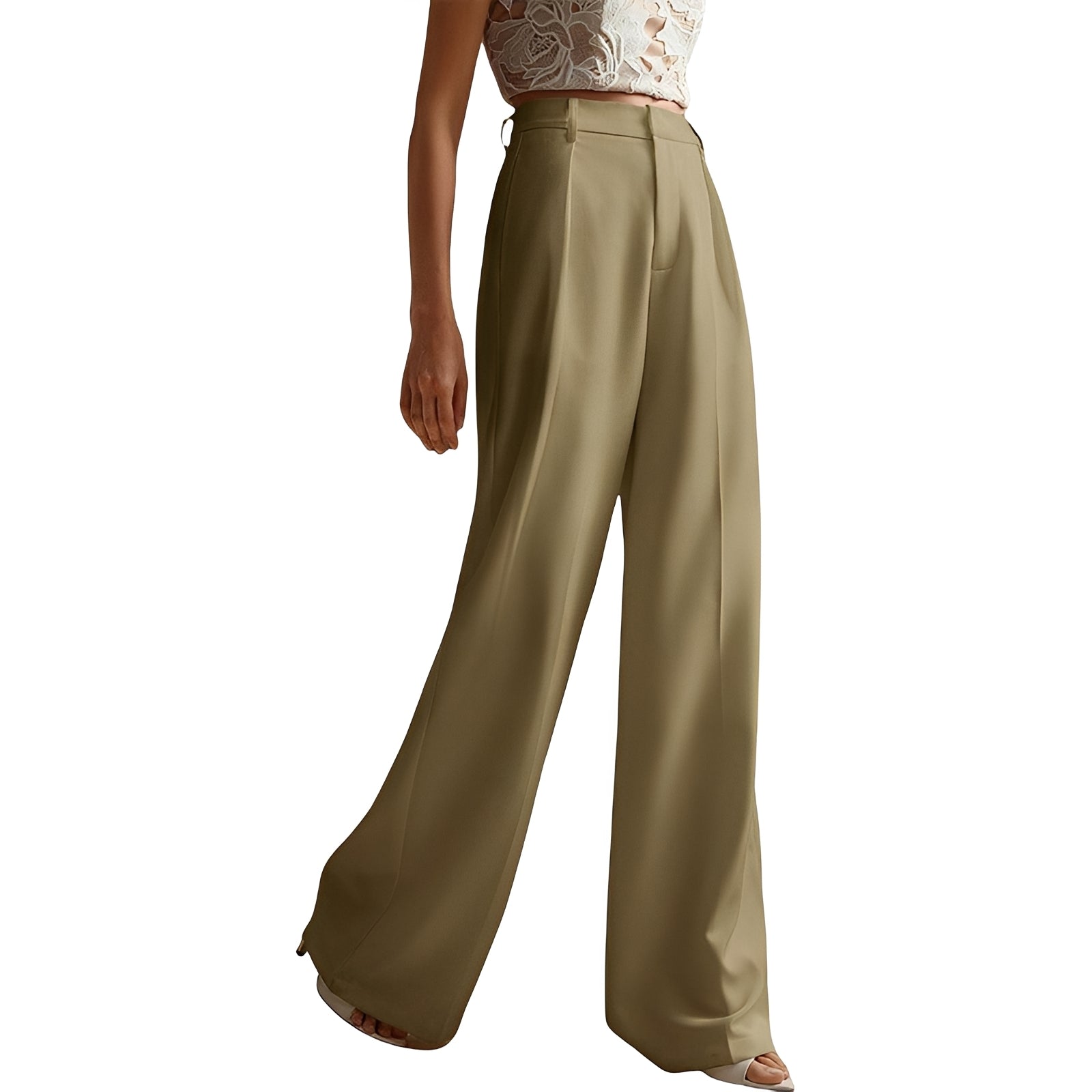 Elaida - Pantalones Amplios para el Día a Día