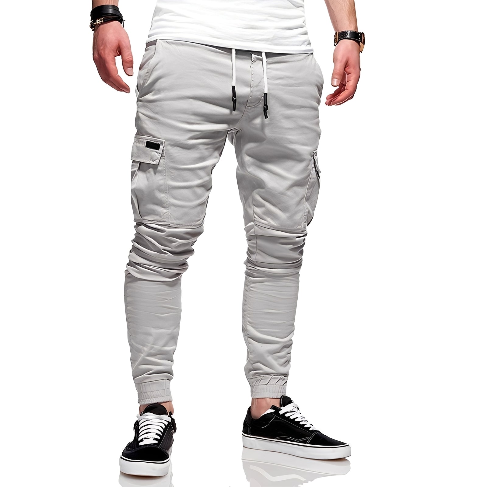Alec - Pantalones Cargo Casuales