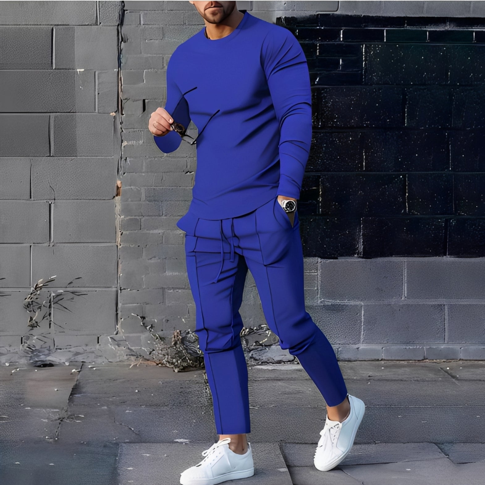 Adelard - Conjunto de hombre compuesto por suéter y pantalones