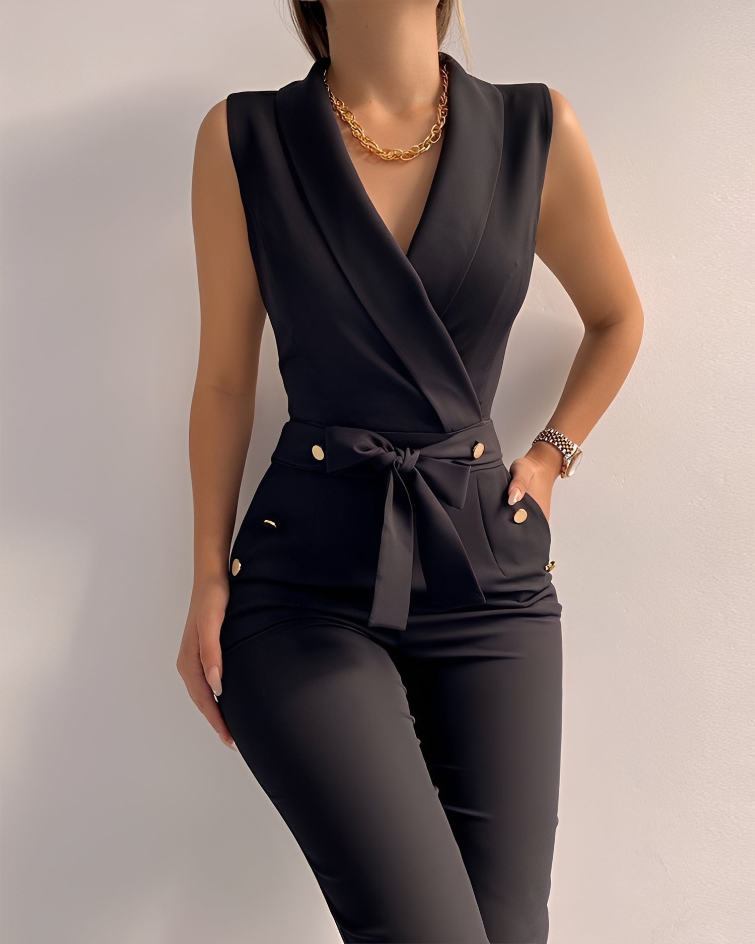 Jannat - Mono Elegante con Solapa