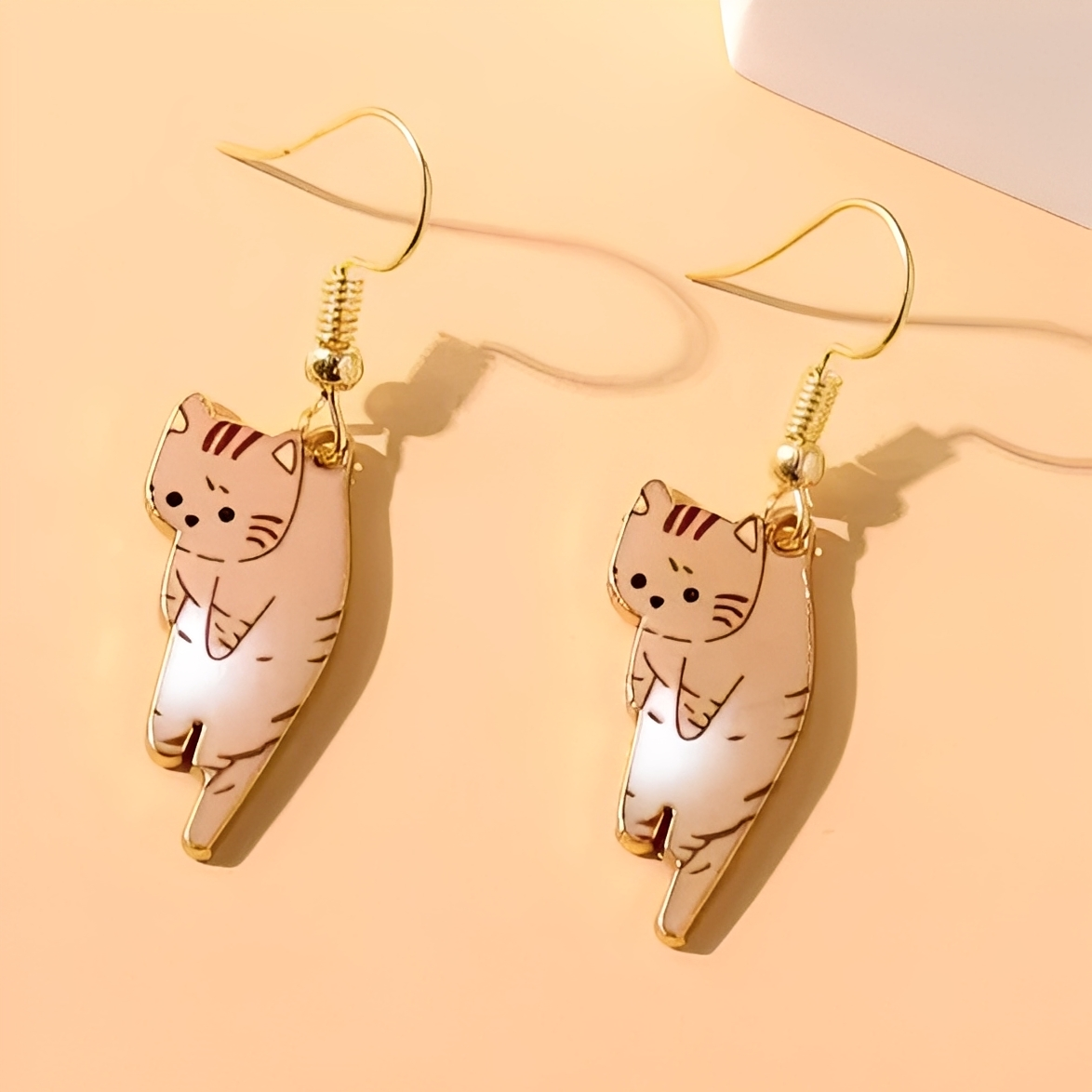 Kate – Pendientes colgantes de gato