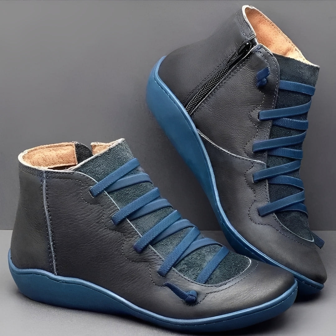 Verra – Botines casuales con cordones para mujeres