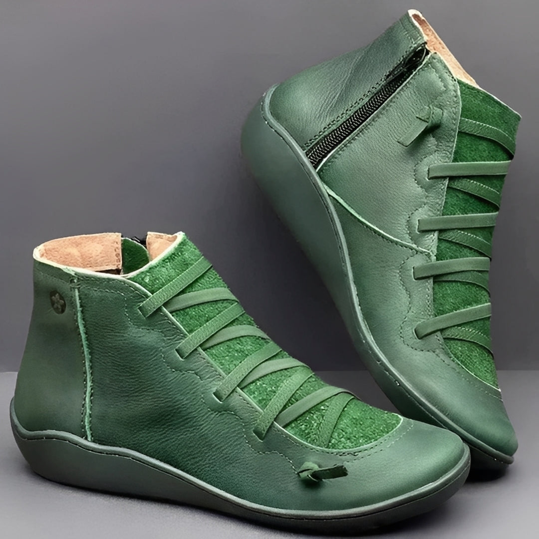 Verra – Botines casuales con cordones para mujeres