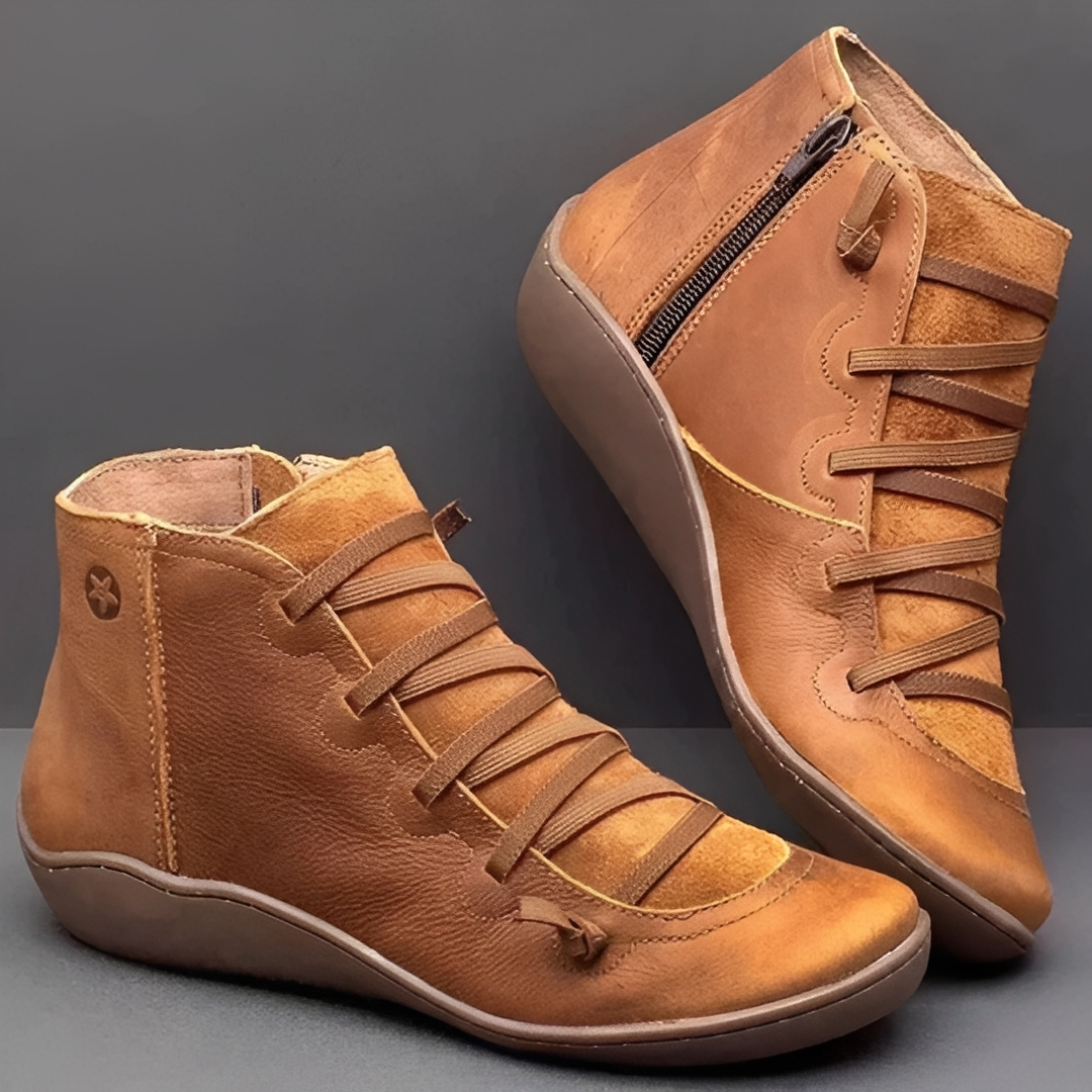 Verra – Botines casuales con cordones para mujeres