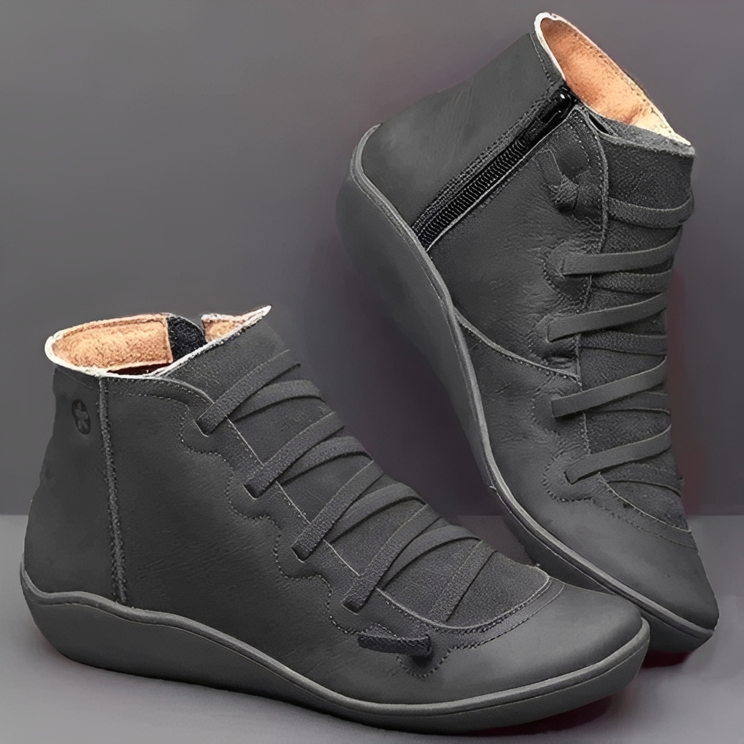 Verra – Botines casuales con cordones para mujeres
