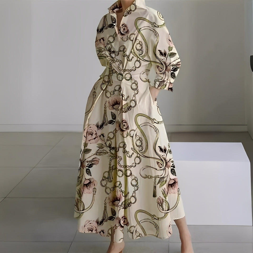 Lavina - Vestido cómodo de corte suelto