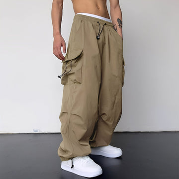 Kaleb - Pantalones cargo baggy de moda para hombres