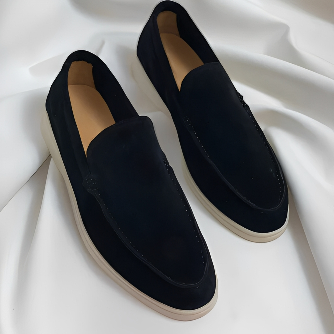 Gio - Mocasines clásicos retro para hombre