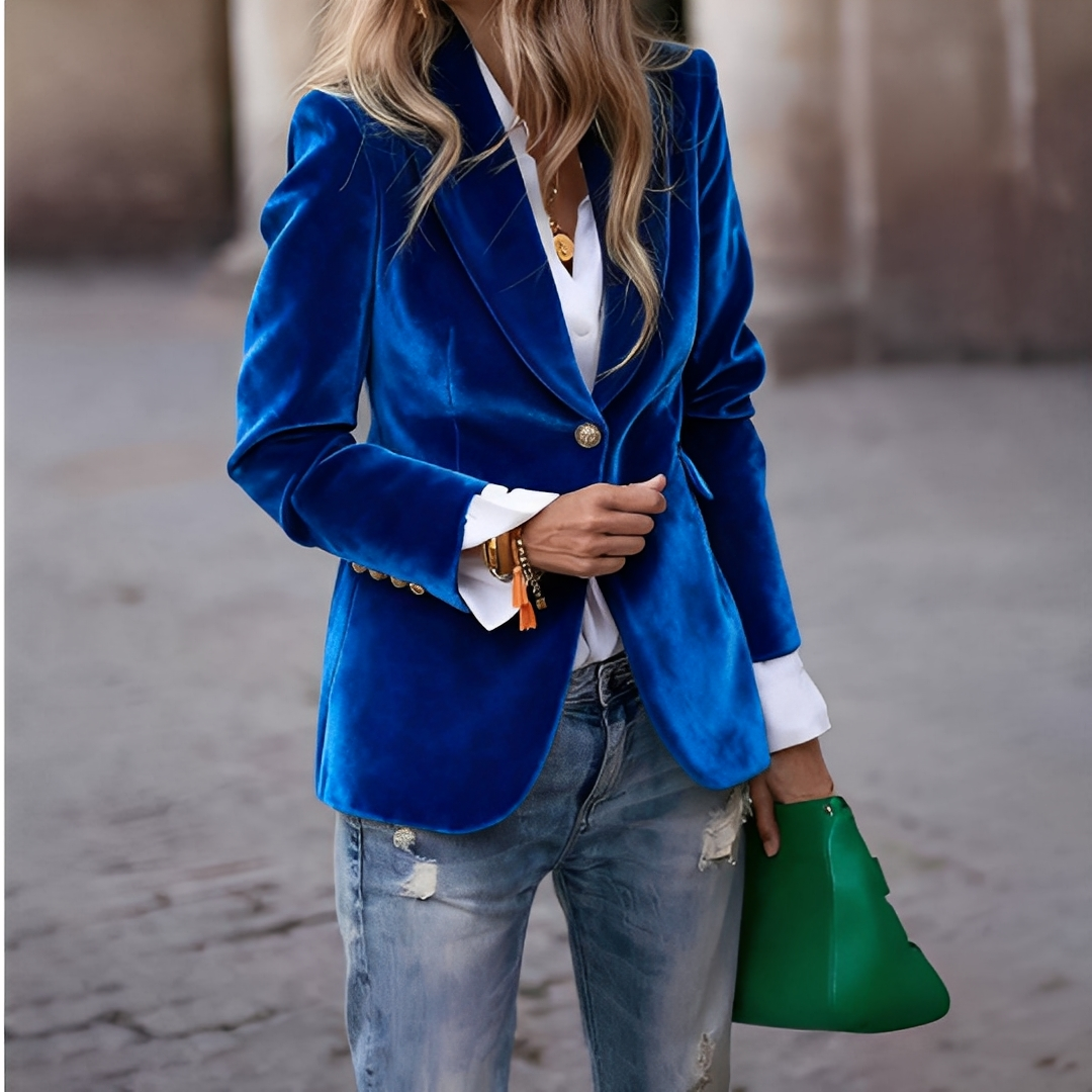 Lyliane - Chaqueta casual para damas con botones