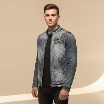 Ismael - Chaqueta con Cremallera Elegante