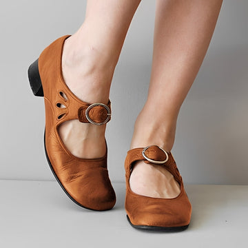 Navie - Sandalias Casuales de Punta Redonda
