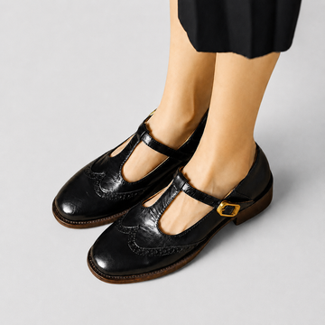 Livian - Sandalias de Tacón Estilo Vintage