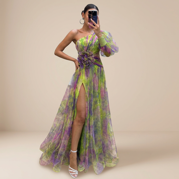 Dianna - Vestido Maxi de Tul Encantador