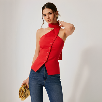 Andessa - Blusa sofisticada y chic
