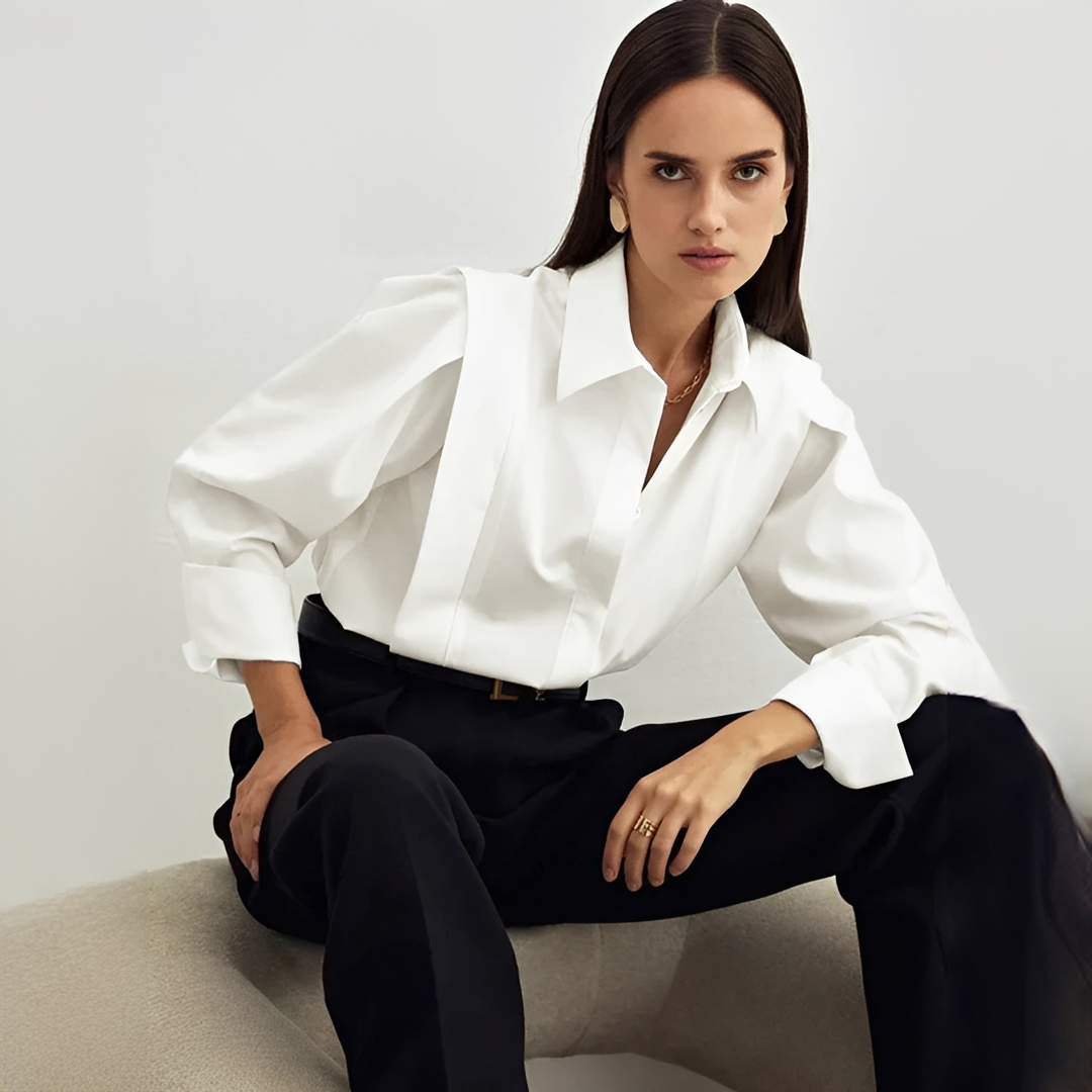 Cecile - Camisa oversized elegante