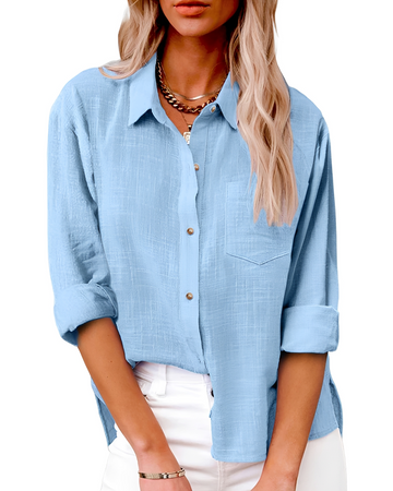 Massima - Camisa Moderna con Botones