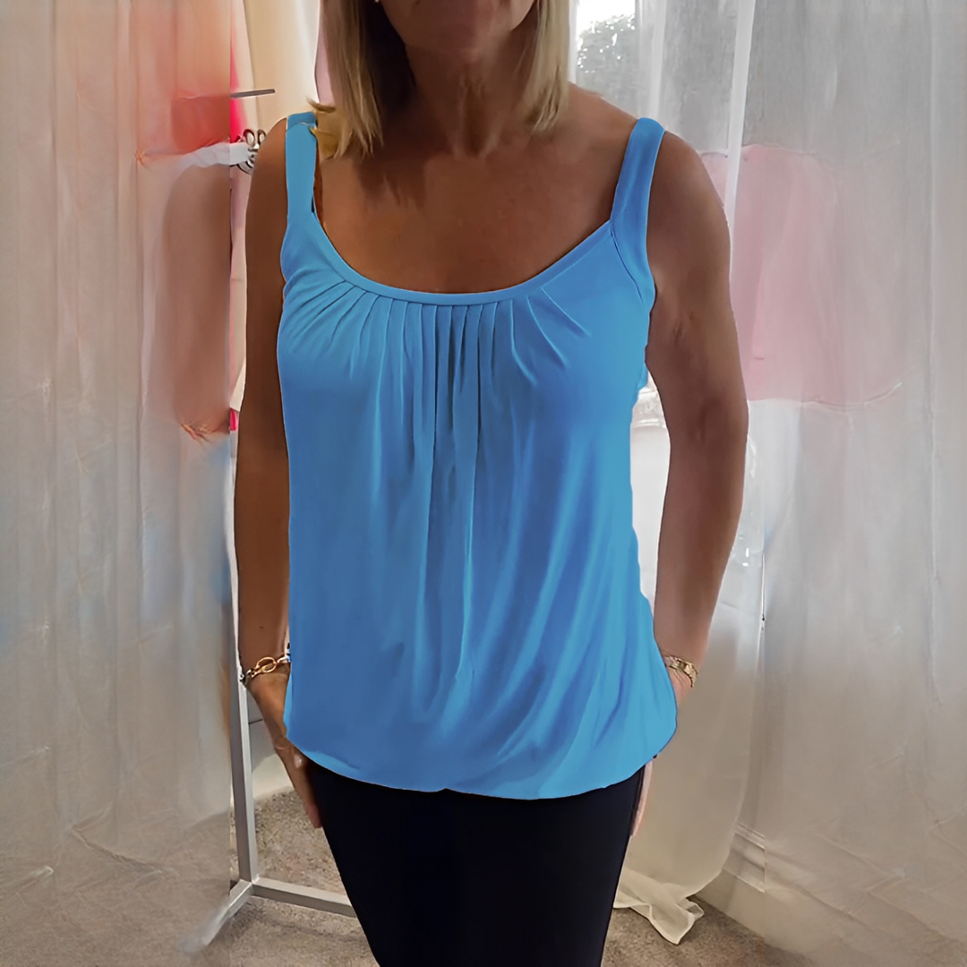 Catlyn - Top Sin Mangas Casual