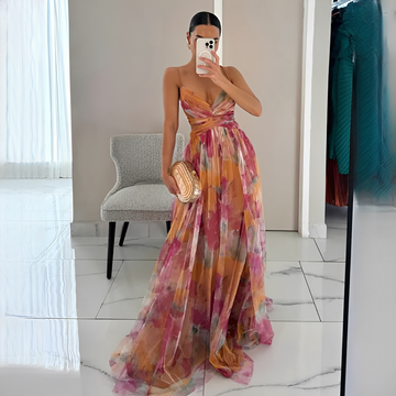 Lucinda - Vestido Maxi Estiloso y Fluido
