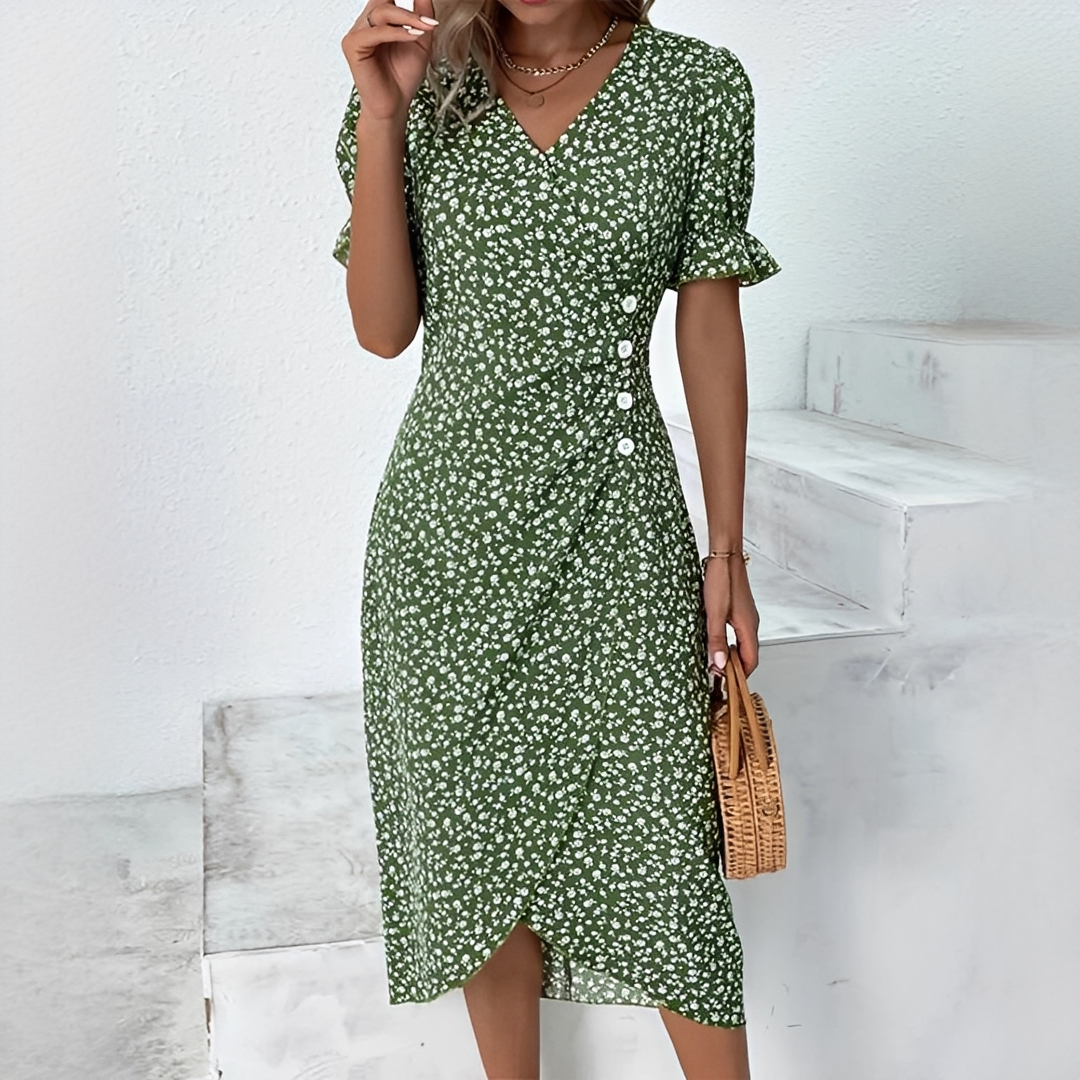 Addyson - Vestido Mini Elegante y Fluido