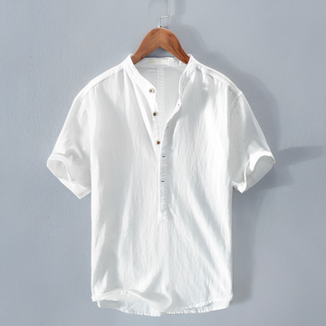 Thiago - Camisa Polo con Cuello Mao